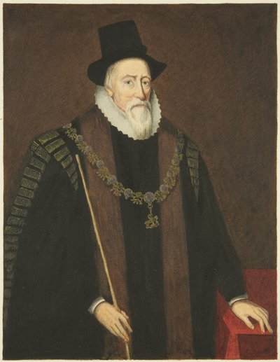 Retrato en la Casa del Consejo de Charles, Conde de Dorset de Joseph Manning