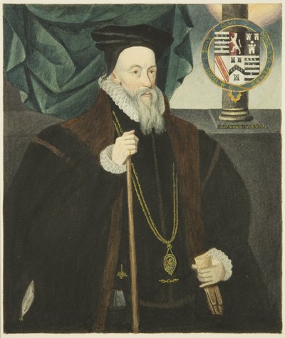 Retrato en la Casa del Consejo de Lord Burleigh de Joseph Manning