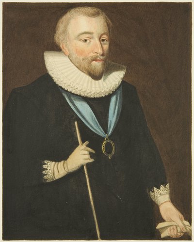 Retrato en la Casa del Consejo de Richard Weston, Conde de Portland de Joseph Manning