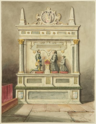 Monumento de Sir Charles Somerset, su esposa e hija, en San James de Joseph Manning