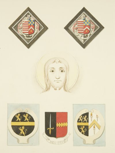 Vitrales, escudos y blasones en la Iglesia de San Pedro de Joseph Manning