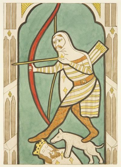 Vitrales en las ventanas norte y sur del coro de la Catedral de Bristol de Joseph Manning