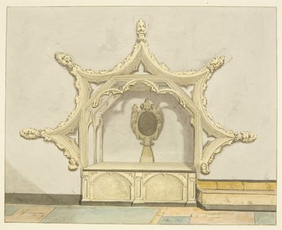 Tumba de Sir Charles Vaughan en la Catedral de Bristol de Joseph Manning