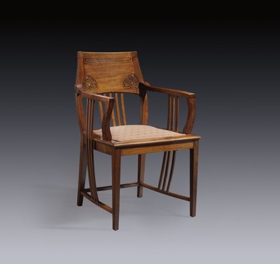 Un sillón de la Villa Friedman, c.1898 de Joseph Maria Olbrich