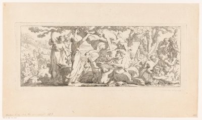 recogiendo las uvas Les travaux de la vendange (título de la serie) de Joseph Marie Vien (I)