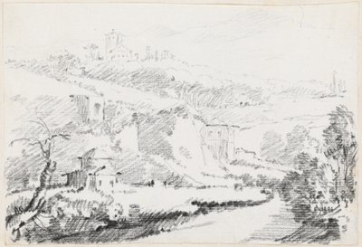 Paisaje en las Colinas Albanas de Joseph Marie Vien