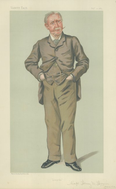 Capitán Henry Montague Hozier de Joseph Middleton Jopling