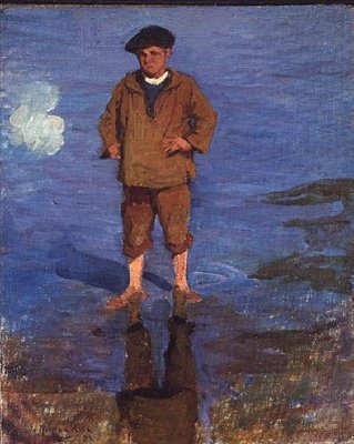 Al borde del agua de Joseph Milner Kite