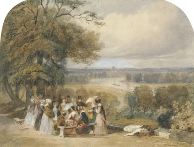 Un Picnic en Richmond Hill de Joseph Murray Ince