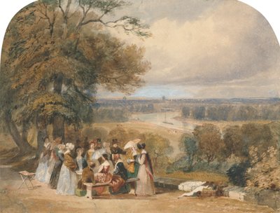 Picnic en Richmond Hill de Joseph Murray Ince