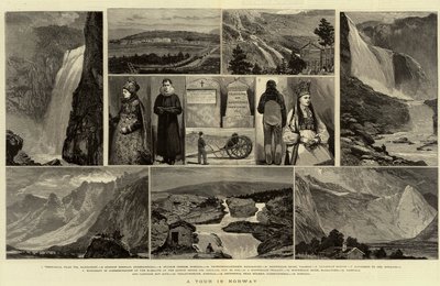 Un tour en Noruega de Joseph Nash