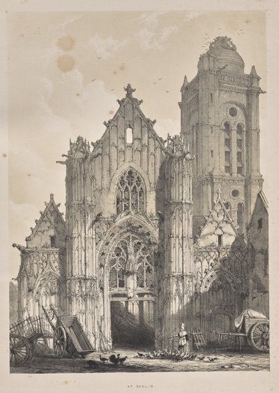 Arquitectura de la Edad Media: En Senlis de Joseph Nash