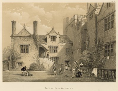 Borwick Hall, Lancashire de Joseph Nash