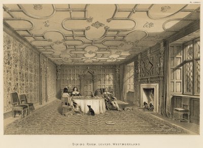 Comedor, Levens, Westmoreland de Joseph Nash