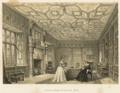 Sala de dibujo, Chastleton, Oxon de Joseph Nash