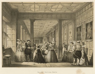 Galería, Hatfield, Herts de Joseph Nash