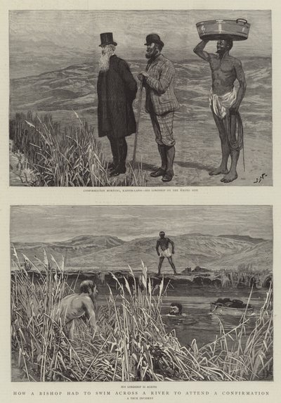 Cómo un obispo tuvo que nadar a través de un río para asistir a una confirmación de Joseph Nash