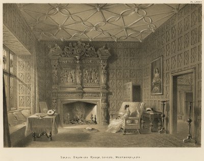 Pequeña sala de dibujo, Levens, Westmoreland de Joseph Nash