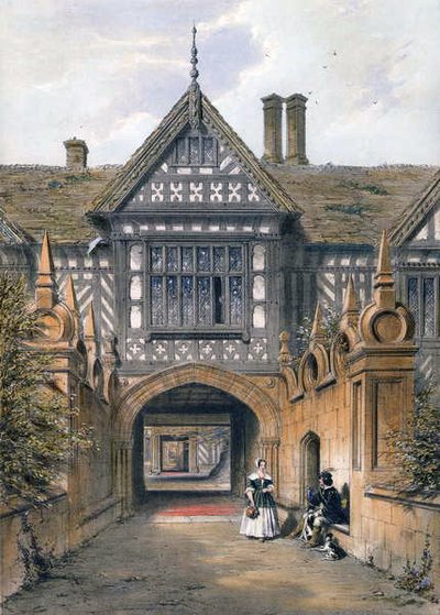 Speke Hall, Lancs de Joseph Nash