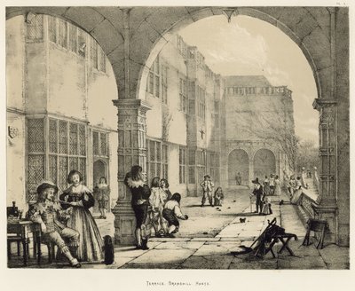 Terraza, Bramshill, Hants de Joseph Nash
