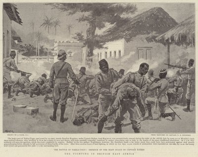 La Lucha en África Oriental Británica de Joseph Nash