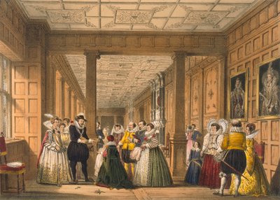 La galería en Hatfield House, Hertfordshire, de 