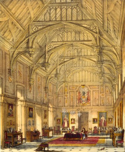 El Gran Salón, Biddington, Surrey, 1600, de 