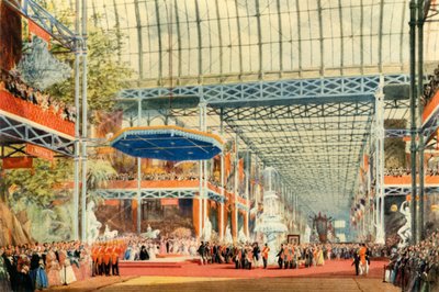 La inauguración de la Gran Exposición por la Reina Victoria el 1 de mayo de 1851, 1942 de Joseph Nash