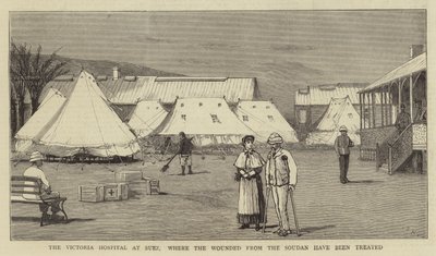 El Hospital Victoria en Suez, donde se han tratado los heridos del Sudán de Joseph Nash