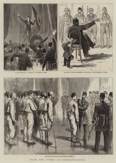 Con los turcos en Constantinopla de Joseph Nash