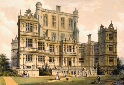 Wollaton Hall, Nottinghamshire, 1600, ilustración de 