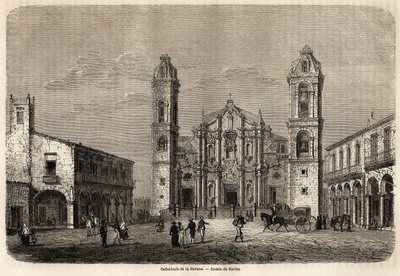 La Catedral de La Habana, Cuba de Joseph Navlet