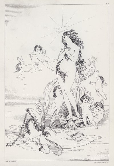 Prometeo Liberado de Shelley, Acto II, Escena 5 de Joseph Noel (after) Paton