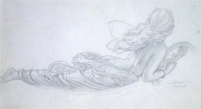 Un Hada en Vuelo de Joseph Noel Paton
