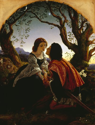 Hesperus, la estrella vespertina, sagrada para los amantes de Joseph Noel Paton