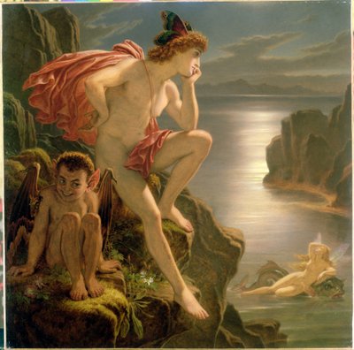 Oberón y la sirena de Joseph Noel Paton