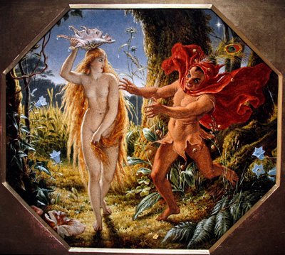 Puck y el hada de Joseph Noel Paton