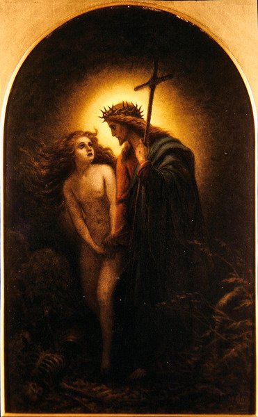 El valle de la sombra de la muerte de Joseph Noel Paton