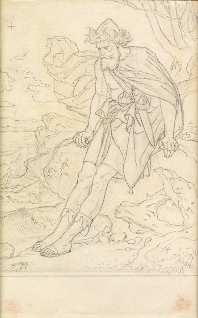 Ulises en Ogygia de Joseph Noel Paton