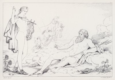 Prometeo liberado de Shelley, Acto III, Escena 2 de Joseph Noel after Paton