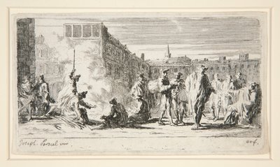 Le Bivouac (El Campamento) de Joseph Parrocel