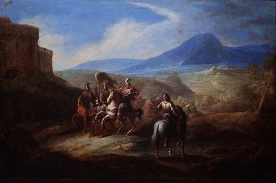 La caballería y sus prisioneros de Joseph Parrocel