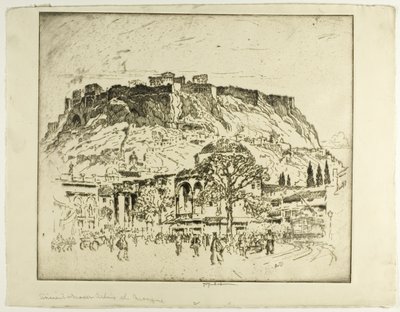 Atenas antigua, medieval y moderna, la mezquita de Joseph Pennell