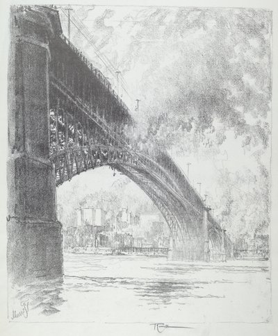 Puente Eads, San Luis de Joseph Pennell