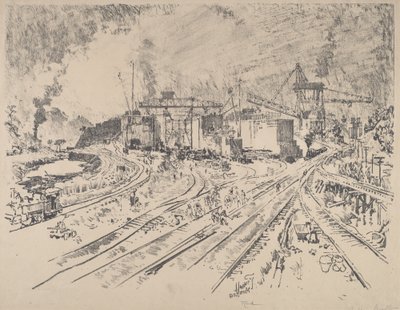 Temprano en la Mañana, Miraflores de Joseph Pennell