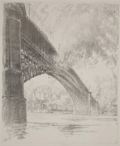 Puente Este, St Louis de Joseph Pennell
