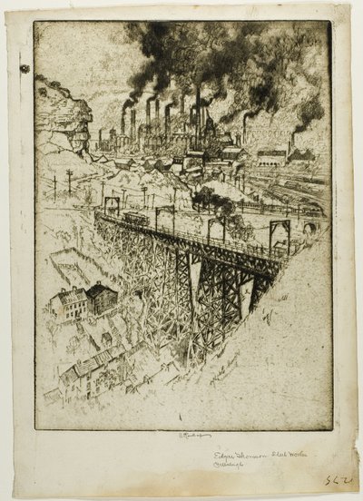 Obras de Edgar Thompson, Bessemer de Joseph Pennell