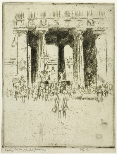 Euston de Joseph Pennell
