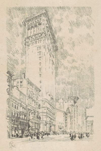 Edificio Flatiron, 1904 de Joseph Pennell