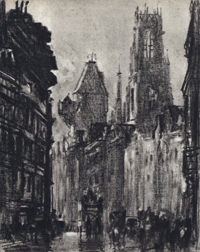 Fleet Street de Joseph Pennell